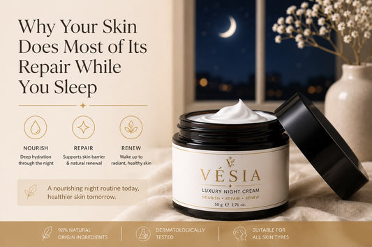 Why Your Skin Does Most of Its Repair While You Sleep ⭐