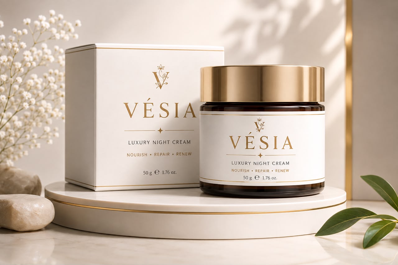 VÉSIA™ Overnight Renewal Cream | Nourish • Repair • Renew