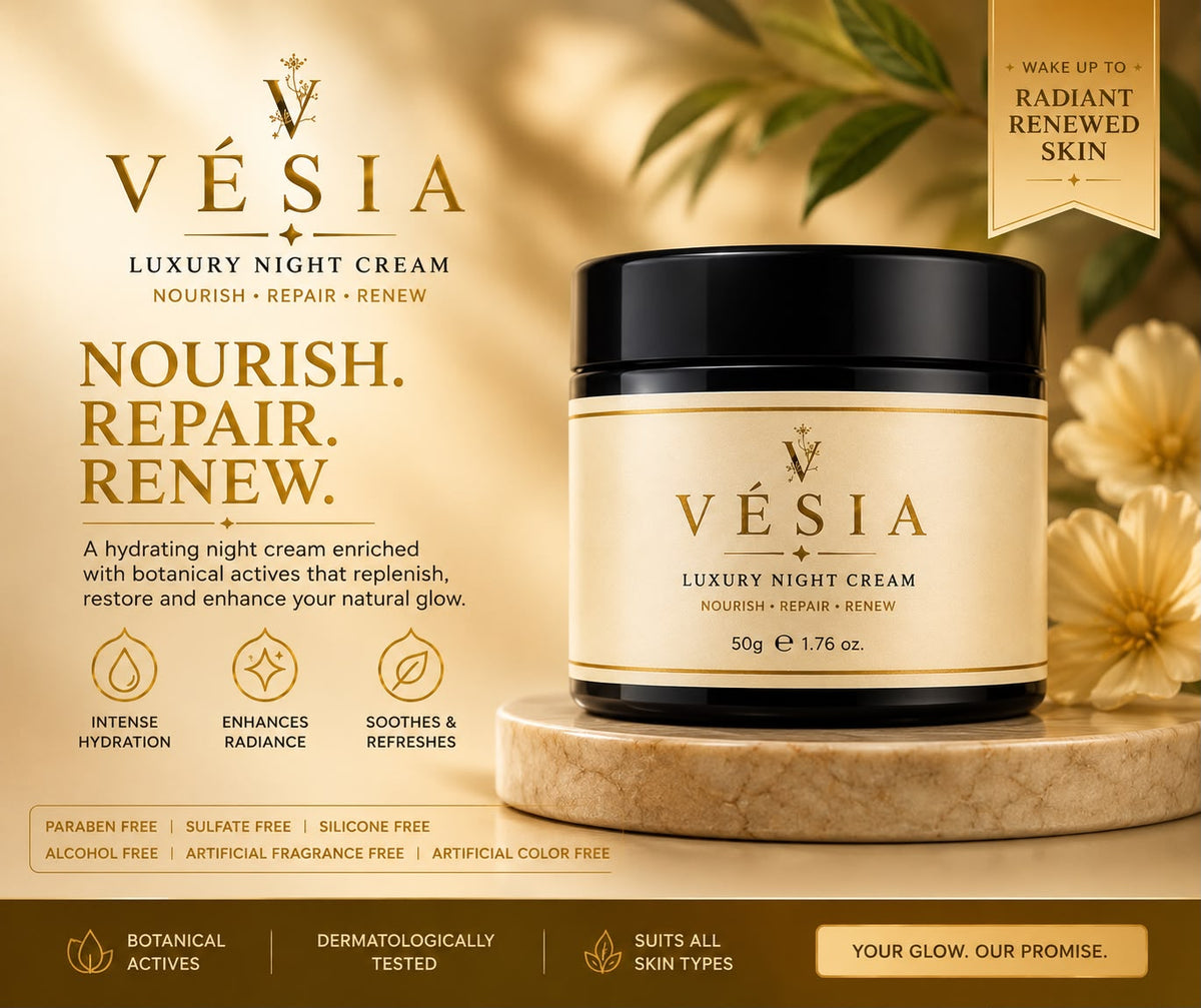 VÉSIA™ Overnight Renewal Cream | Nourish • Repair • Renew
